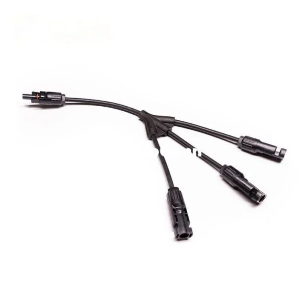 PHOTOVOLTAIC CONNECTORS PV CABLE Y TYPE 1 TO 3 CONNECTOR