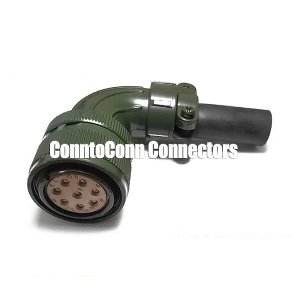 MS3108A22-23S 8 PIN RIGHT ANGLE PLUG MILITARY CONNECTOR