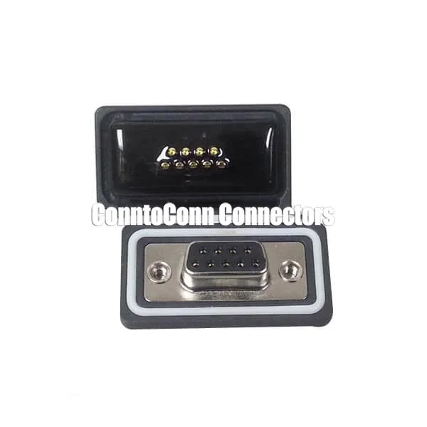 D SUB RS232 CONNECTOR 180 DEGREE JACK SOLDER TYPE WITH SEAL