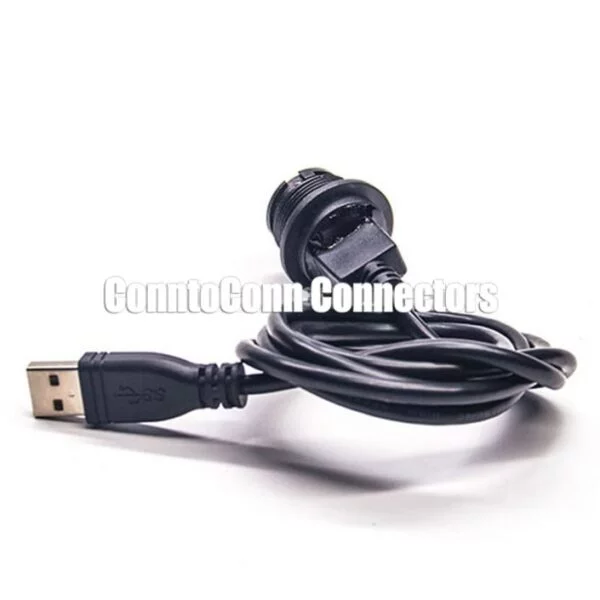IP67 WATERPROO USB 2.0 A FEMALE TO F MALE CONVERSION CABLES