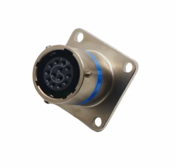 MS27656E11B98P Crimp 6 POS Wall Mount MIL-DTL-38999 Series I Receptacle Aluminum Alloy Circular MIL Spec Connector
