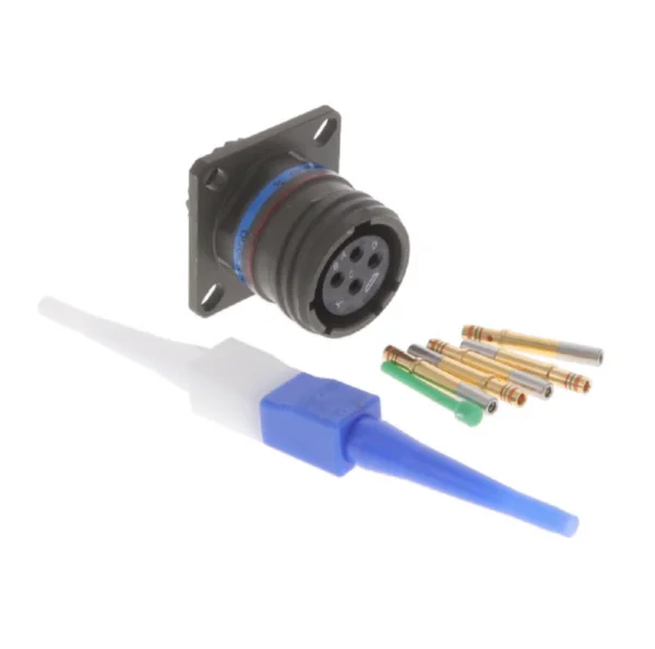 D38999/20WG75SN  4 POS Circular MIL Spec Connector Plug MIL-DTL-38999 Series III Crimp