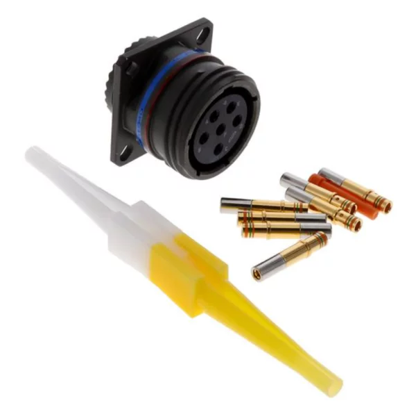 D38999/20WE6JA 6POS Circular MIL Spec Connector Plug MIL-DTL-38999 Series III Crimp