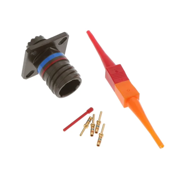 D38999/20WB5PN 5 POS Circular MIL Spec Connector Plug MIL-DTL-38999 Series III Crimp