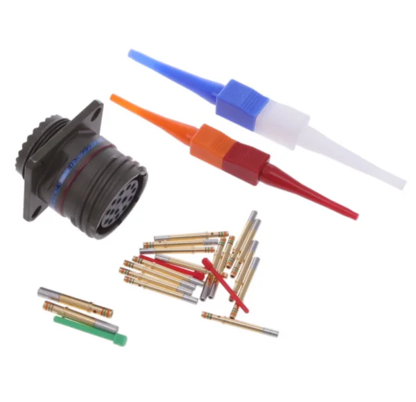 D38999/20WD97SN  12 POS Circular MIL Spec Connector Plug MIL-DTL-38999 Series III Crimp