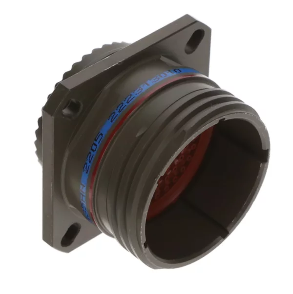 D38999/20WH1PN  100 POS Circular MIL Spec Connector Plug MIL-DTL-38999 Series III Crimp - Image 2