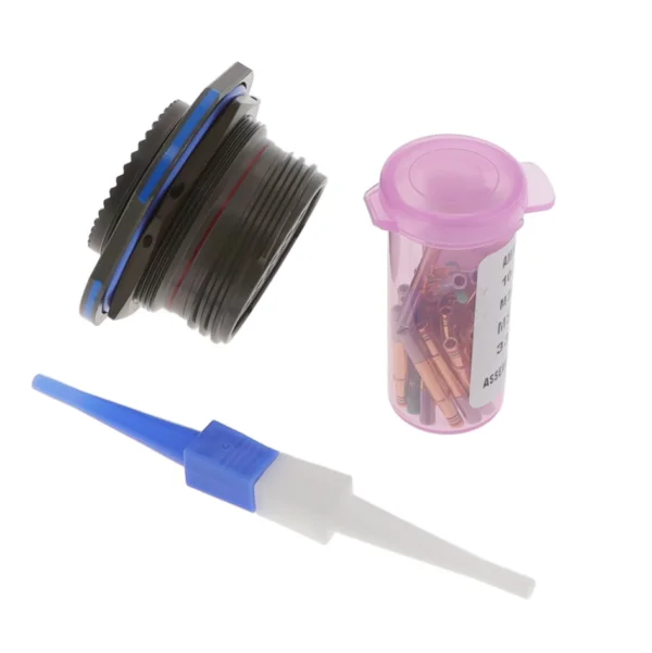 D38999/24WH21SN 21 POS Circular MIL Spec Connector Plug MIL-DTL-38999 Series III Crimp