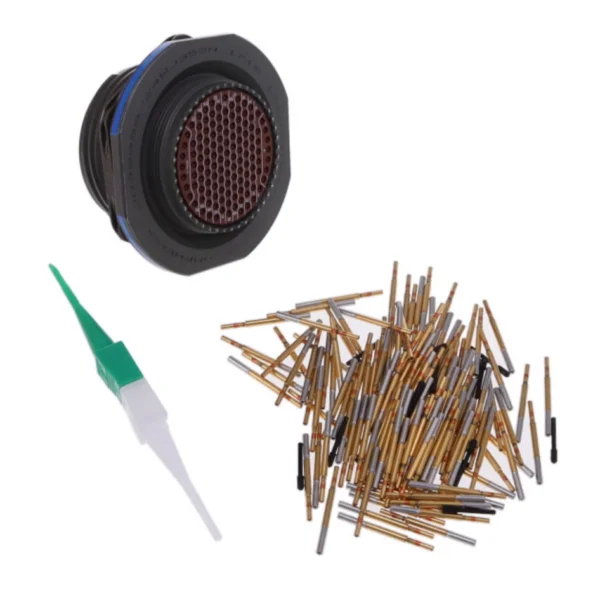 D38999/24WJ35SN 128 POS Circular MIL Spec Connector Plug MIL-DTL-38999 Series III Crimp